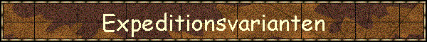 Expeditionsvarianten